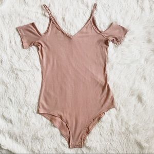 AMERICAN EAGLE Pink Bodysuit Soft & Sexy